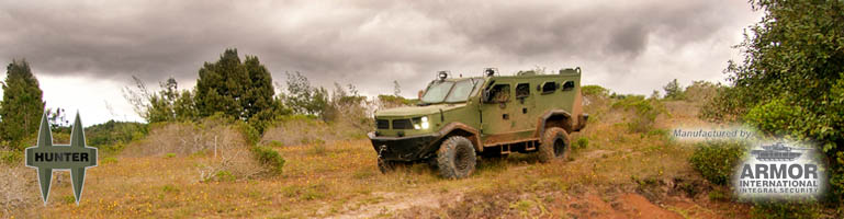 hunter armor tactical vehicle